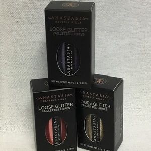 Anastasia BH loose glitter 3 pc bundle NEW